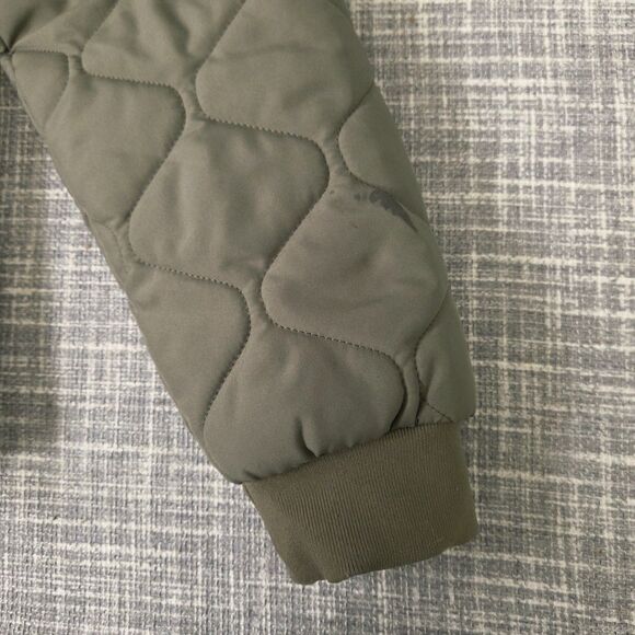 VANS MTE Board Jacket Women’s M/L Olive Hooded Puffer Retail $120 - Picture 11 of 13